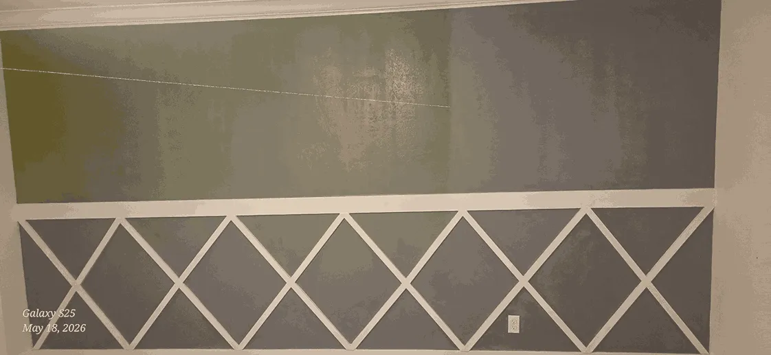 Accent Wall & Trim Detail